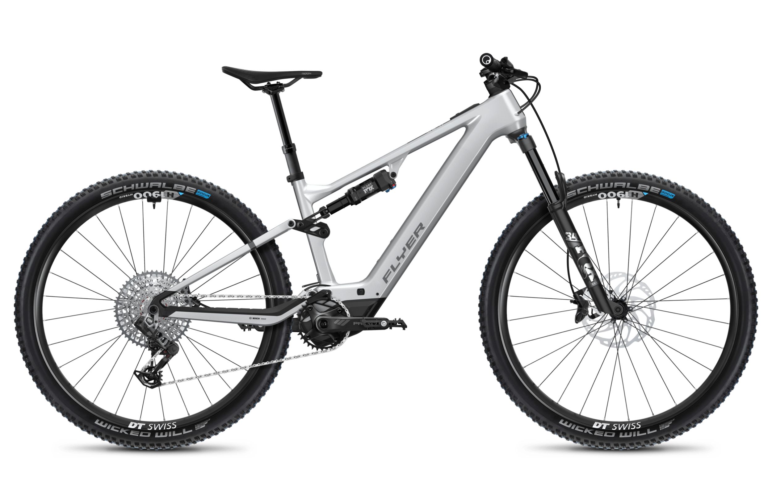 Flyer-Uproc-6.50-silber-Seitenansicht-rechts.jpg Flyer G1 Uproc SL:X 6.50 Performance Line SX 400Wh – Bild 1