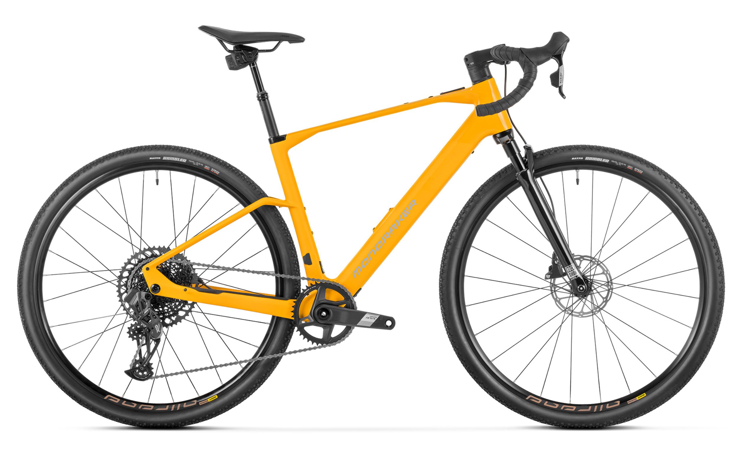 Mondraker-Dusty-RR-Yellow-Seitenansicht-rechts.jpg Mondraker Dusty RR MAHLE X20 350Wh – Bild 1