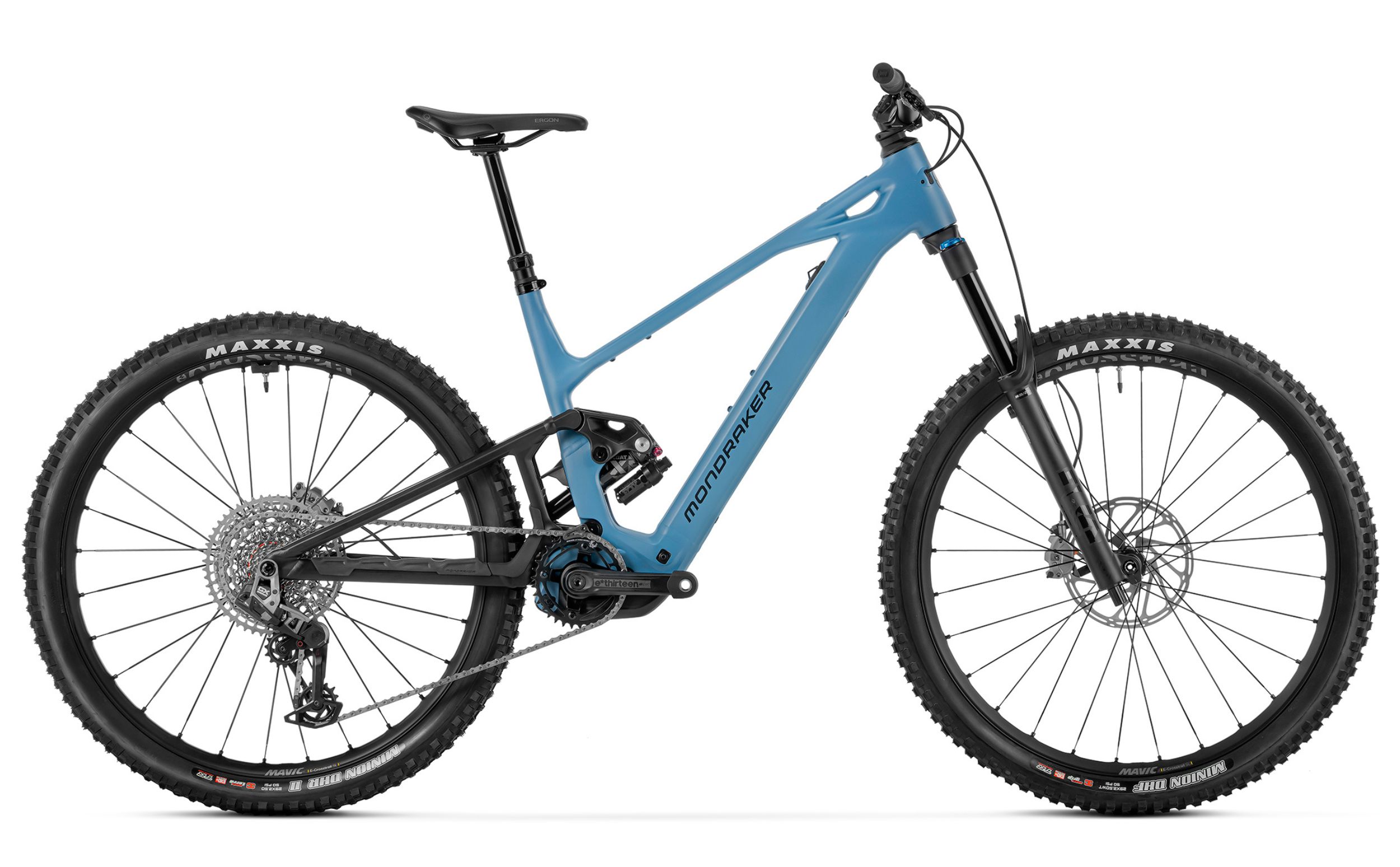 Mondraker-Sly-RR-blue-Seitenansicht-rechts.jpg Mondraker SLY RR Performance Line SX 400Wh – Bild 1