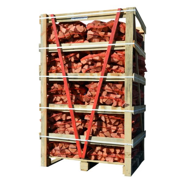 Boisnova-Caisse-de-bois-de-chauffage-en-sac.jpg Palette mit 84 Säcken extra trockenem Eichen-Brennholz, 100 % garantiert – Bild 1