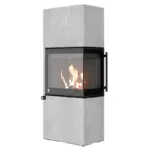 DROOFF LIVERA Panorama L Kaminofen 8 kW – Bild 2
