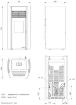 PALAZZETTI Ecofire Milù Pelletofen 8 kW – Bild 2