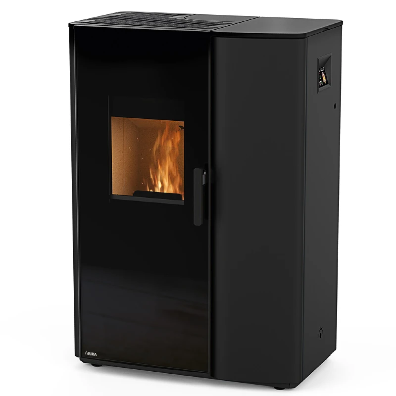 rika-paro-schwarz.webp RIKA PARO Holz-Pellet Kombiofen 8 kW – Bild 1