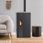 Pelletofen BELLEZA SMILE 5,5 kW Schwarz – Bild 2